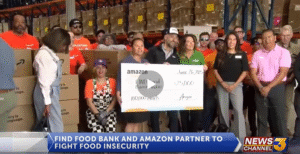 FIND Food Bank and Amazon partner to fight food insecurity
