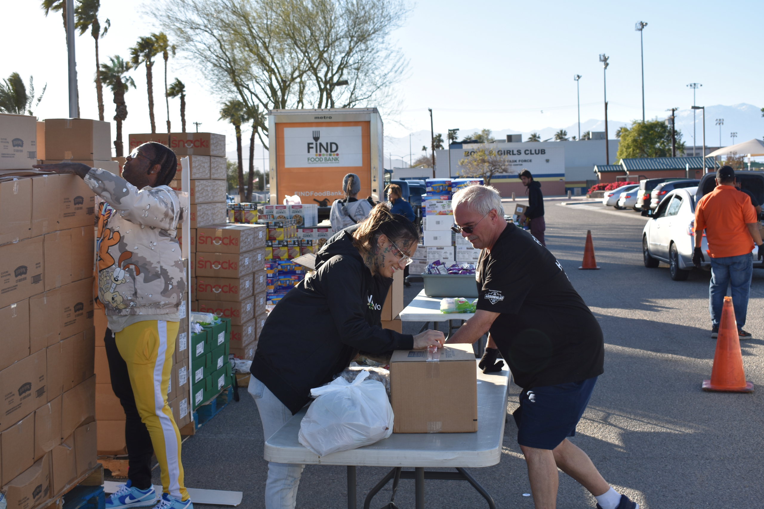 FIND Food Bank Volunteers