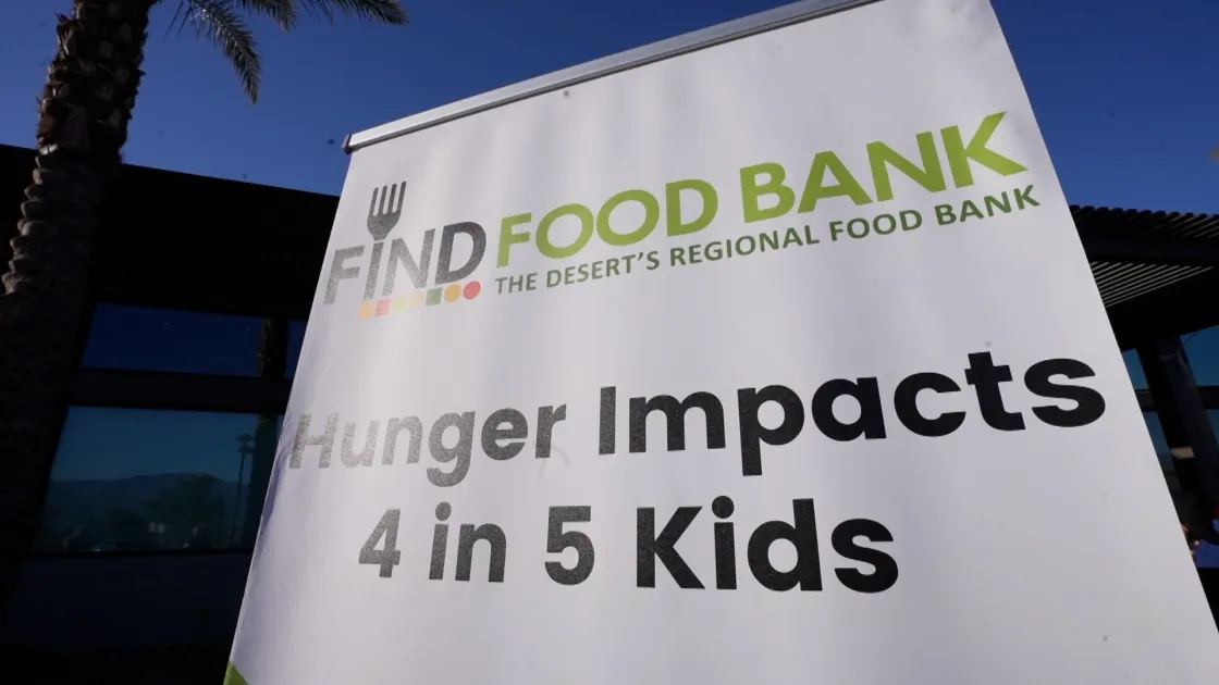 A group of Rancho Mirage residents is literally taking steps towards ending hunger in the Coachella Valley.
